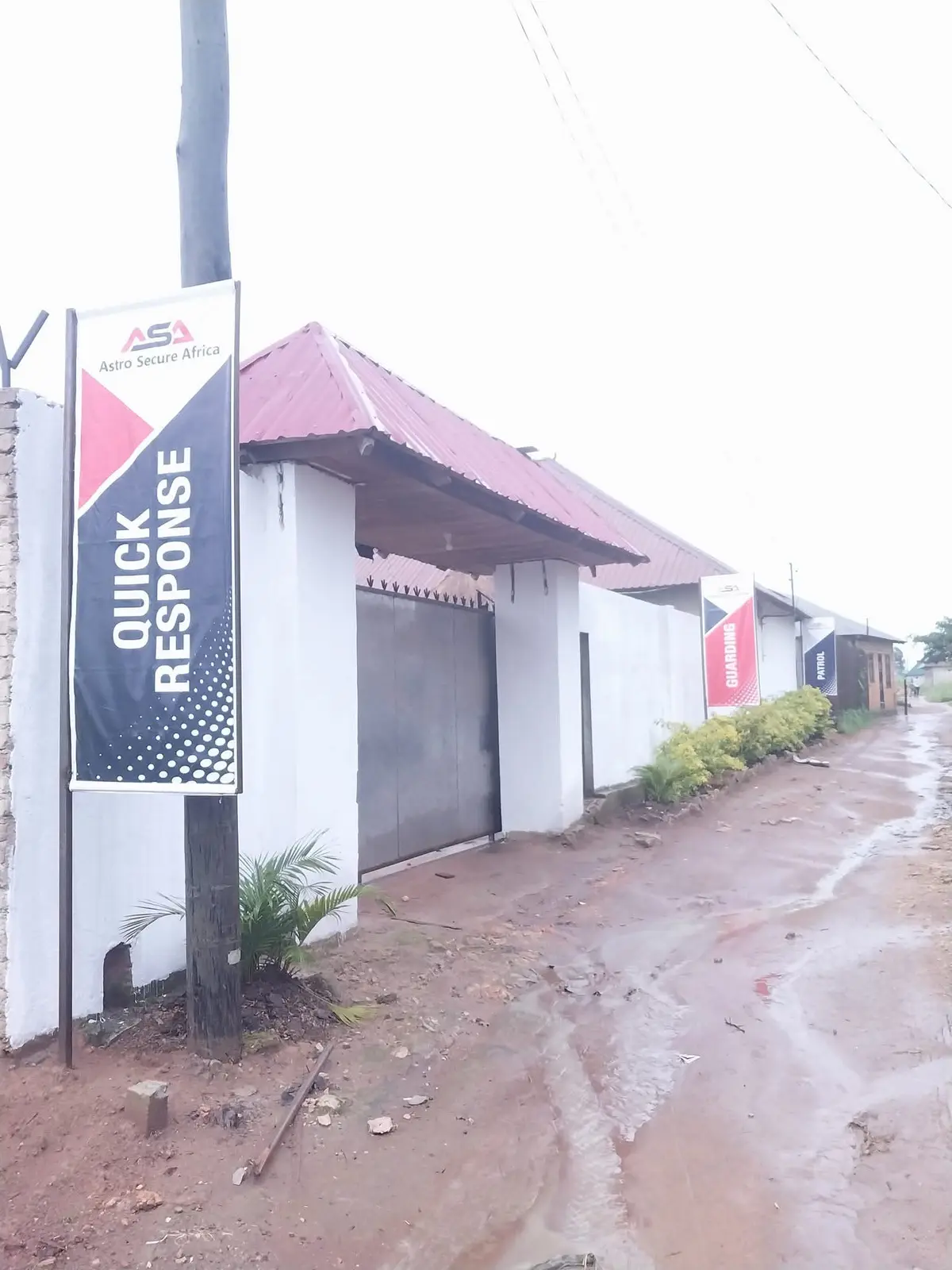 ASA Secure Solutions — branch gate signage banners