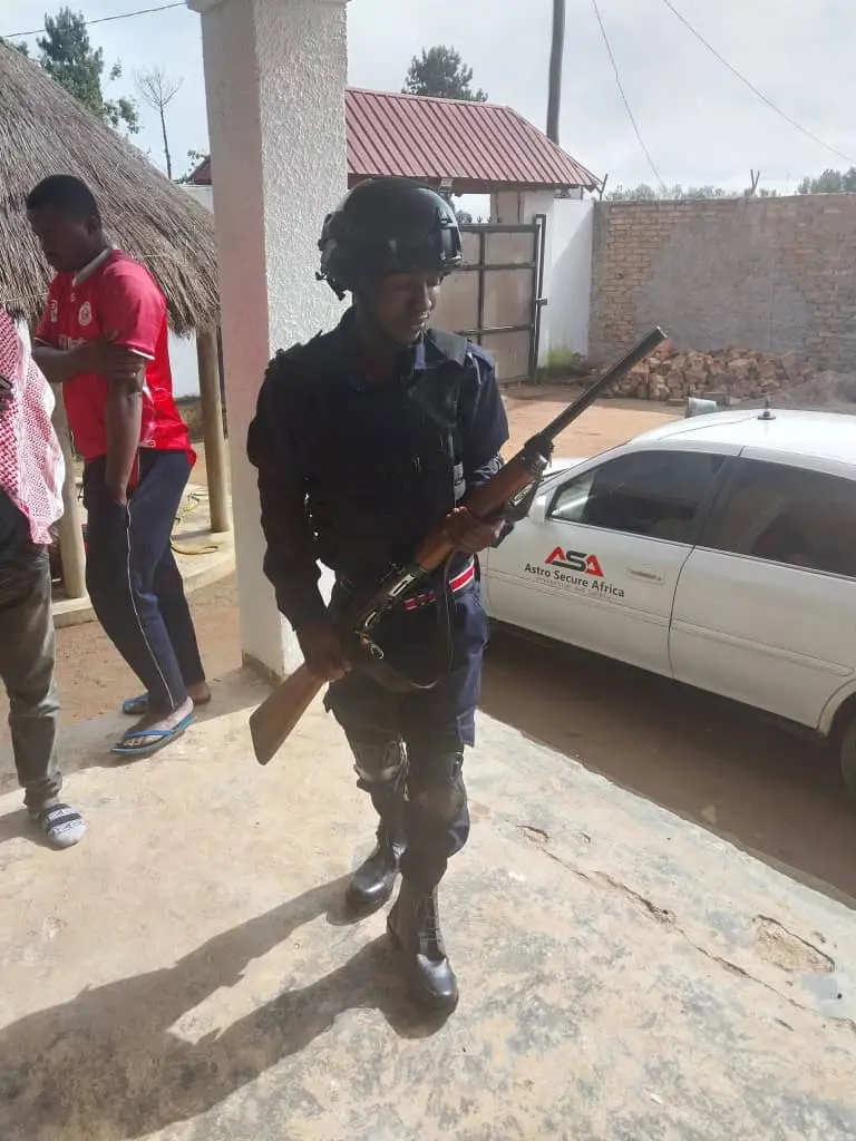 ASA Secure Solutions — guarding female officer site tower