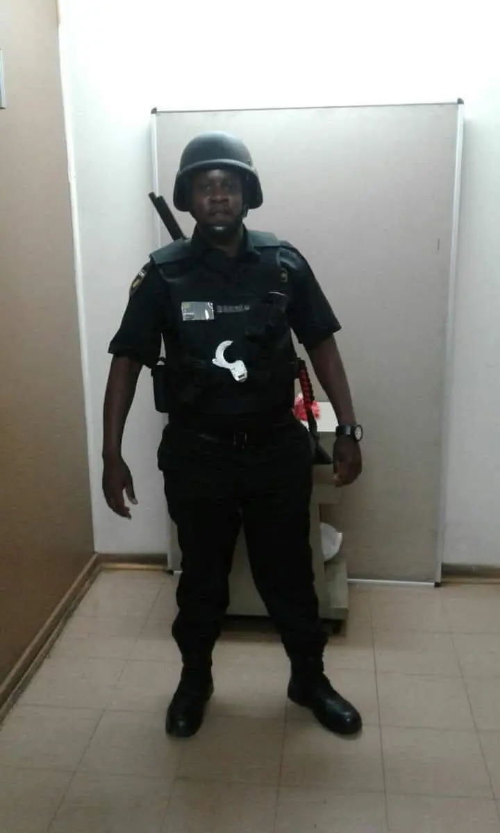 ASA Secure Solutions — guarding helmet vest portrait