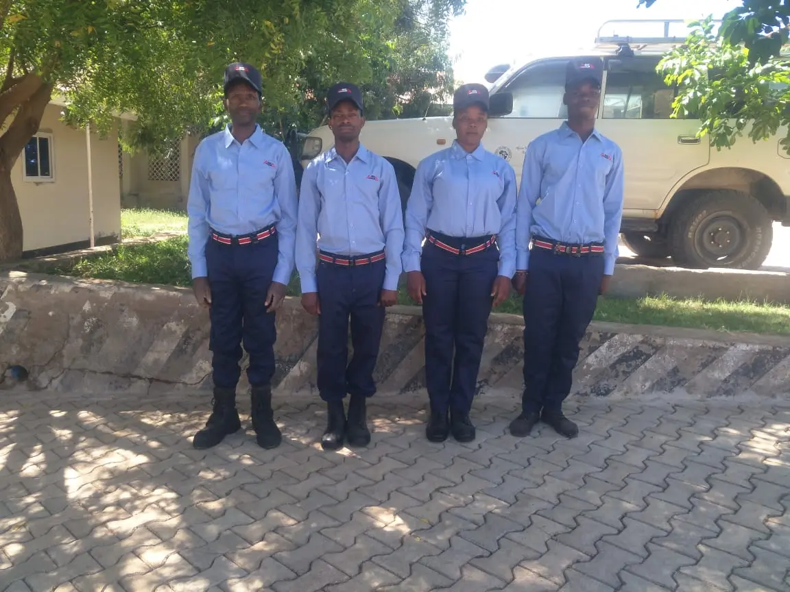 ASA Secure Solutions — guarding team five uniformed