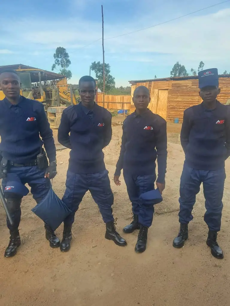 ASA Secure Solutions — guarding team four rural site