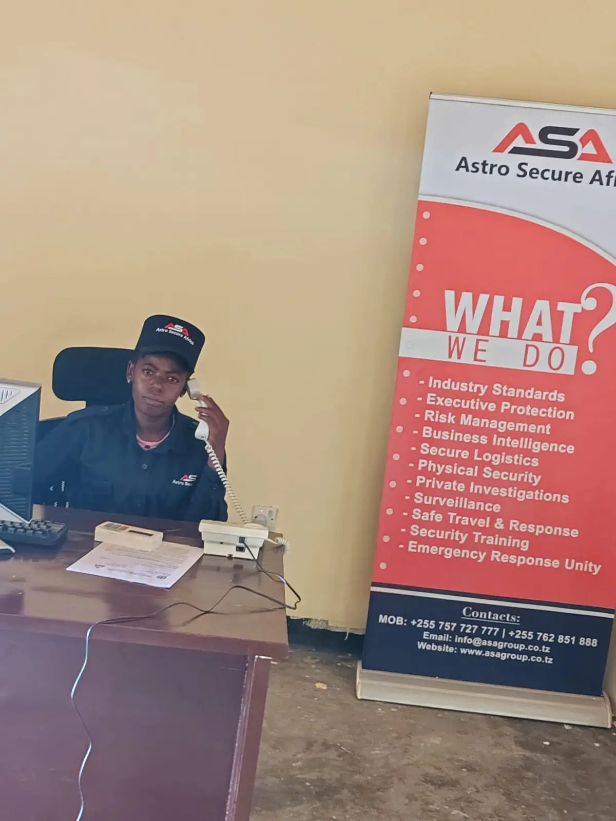 ASA Secure Solutions — technology patrol vehicle branding