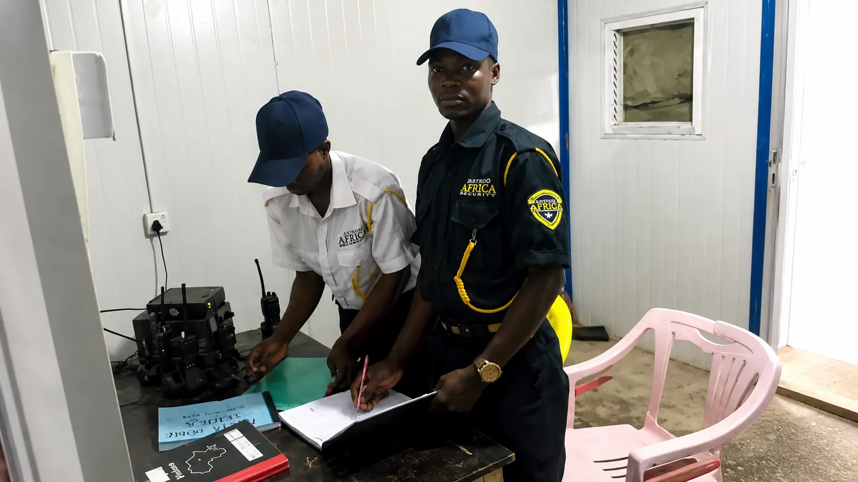 Security Control Centre operator monitoring systems