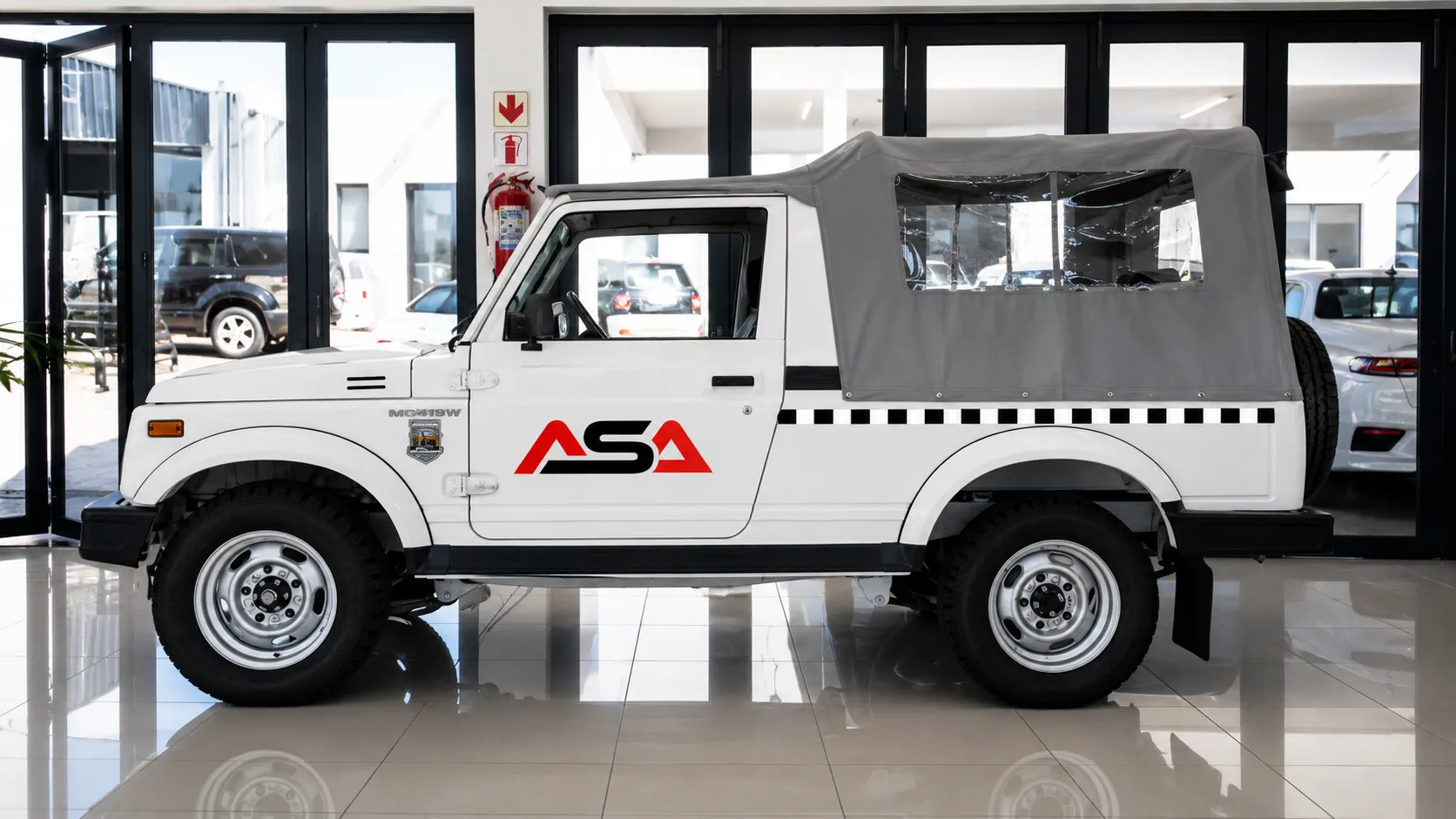 Quick Response Force patrol vehicle
